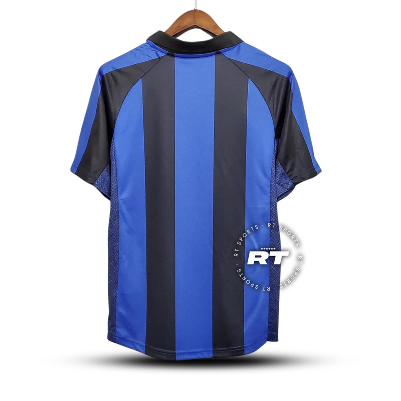 Camisa Inter de Milão Titular 01/02 - Versão Retro