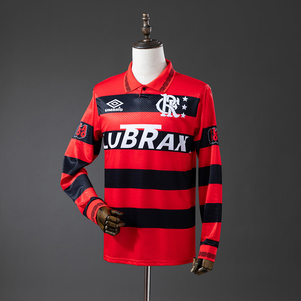 Camisa Flamengo Home Manga Longa 1994/95 Retrô