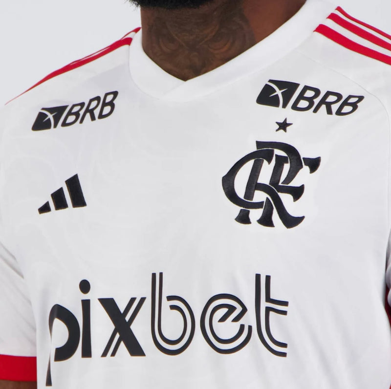 Camisa do Flamengo 2024/25 Torcedor Com Patrocínios