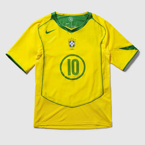 CAMISA NIKE BRASIL REEDIÇÃO TOTAL 90 RONALDINHO MASCULINA