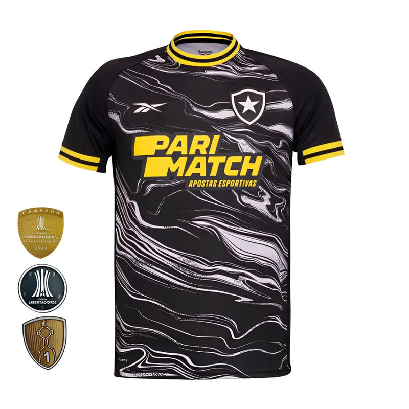 Camisa Botafogo Reebok 2024/25 Lançamento Com Patch da Libertadores