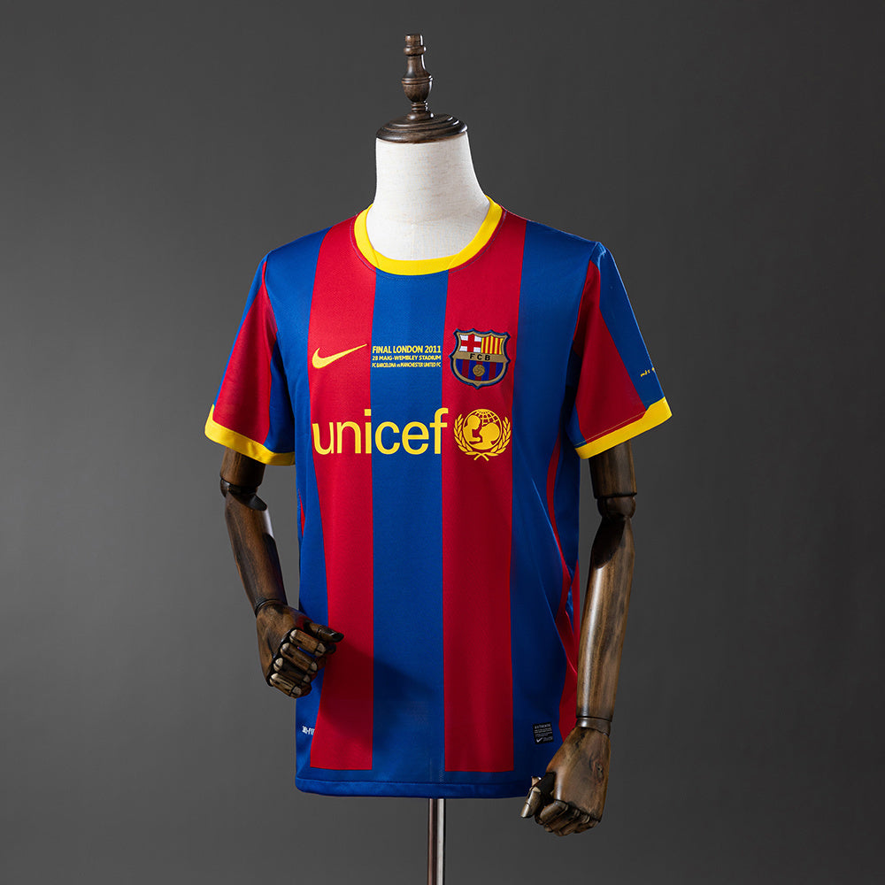 Camisa Barcelona Titular 2010/11 Versão Retrô
