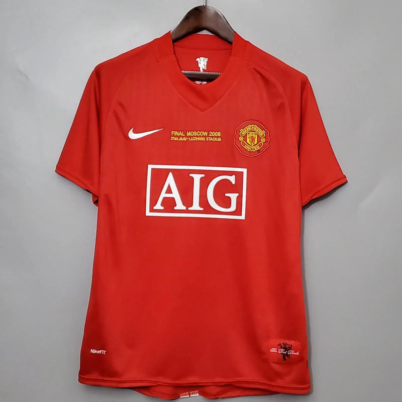 Camisa Manchester United 2007/08 Retrô Masculina