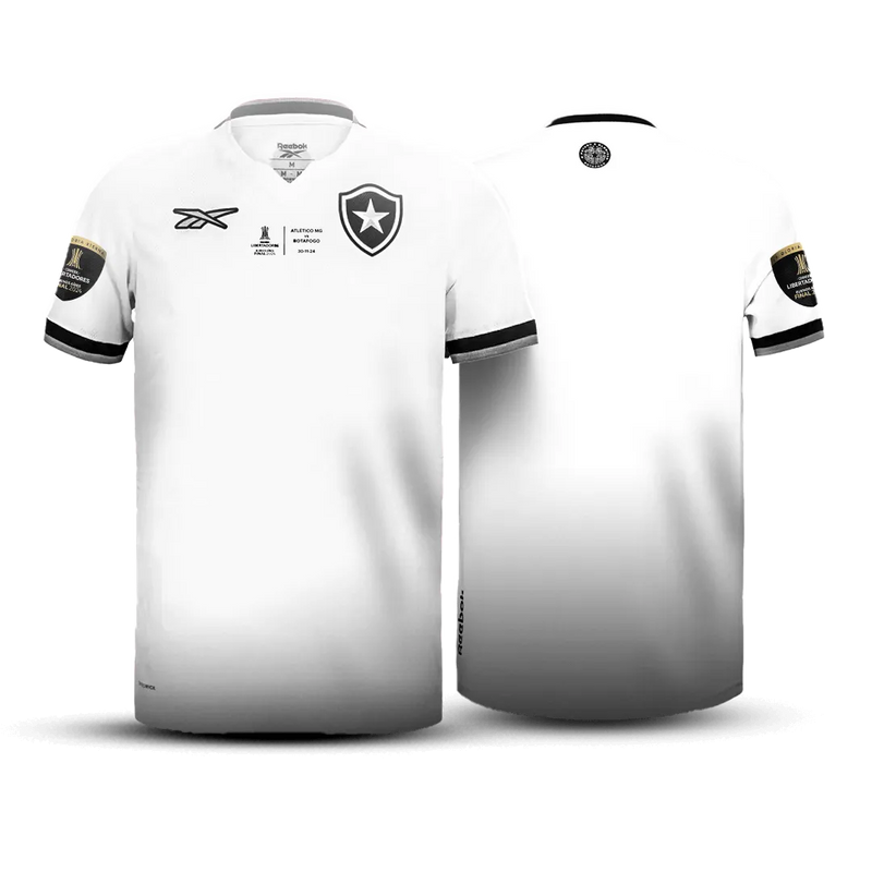 Camisa Botafogo Reebok 2024/25 Lançamento Com Patch Usado na Final da Libertadores