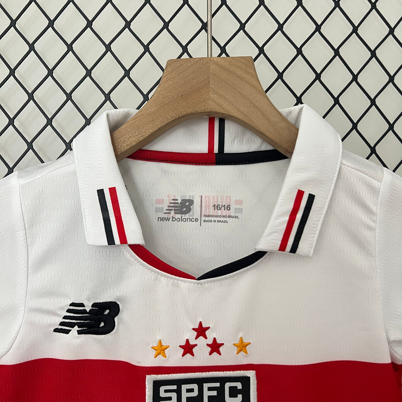 Kit Infantil São Paulo Titular 2024/25