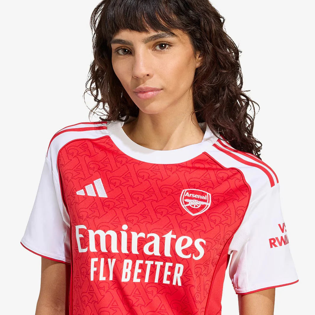 CAMISA FEMININA ADIDAS ARSENAL 2025/26 I