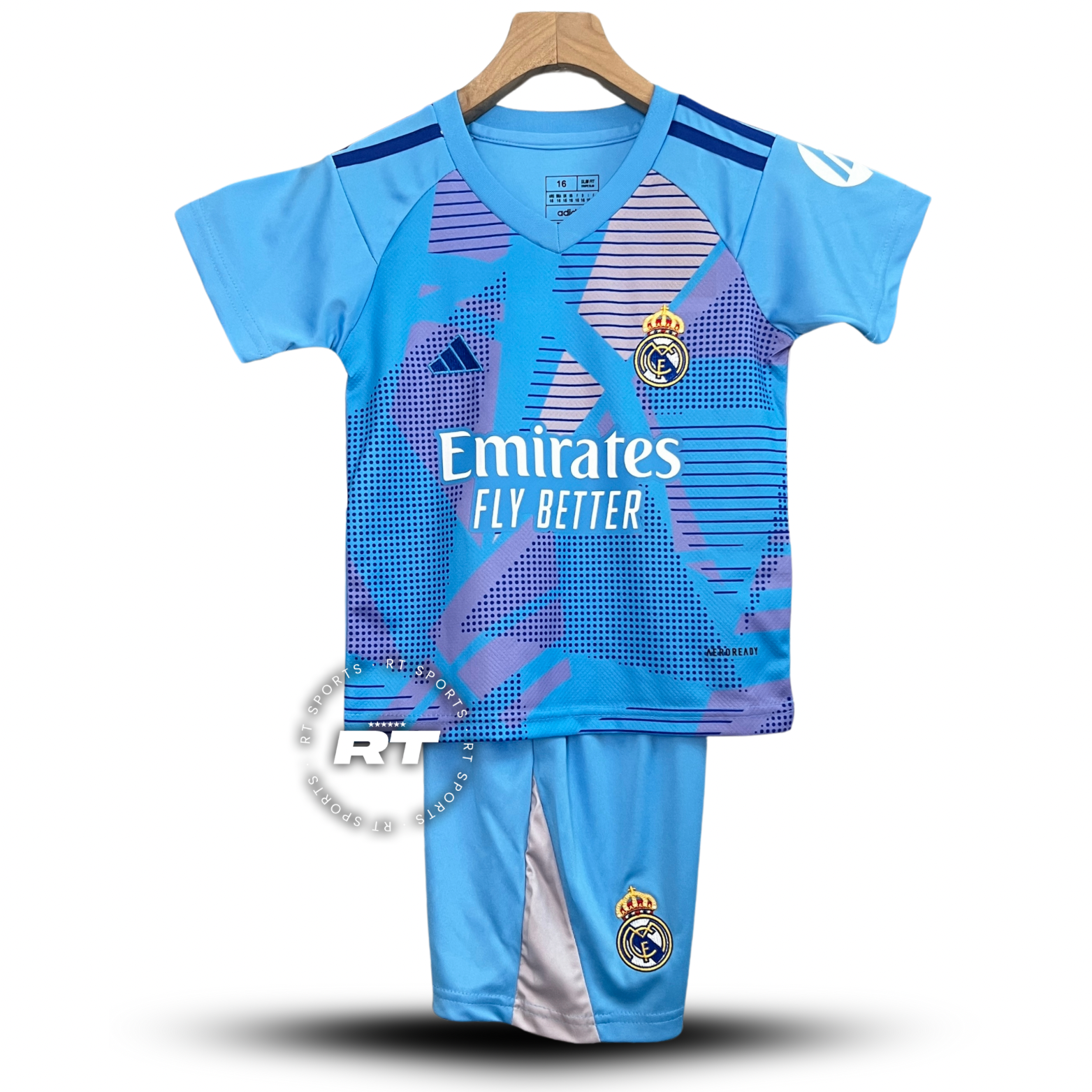 Kit Infantil Real Madrid Goleiro 2024/25