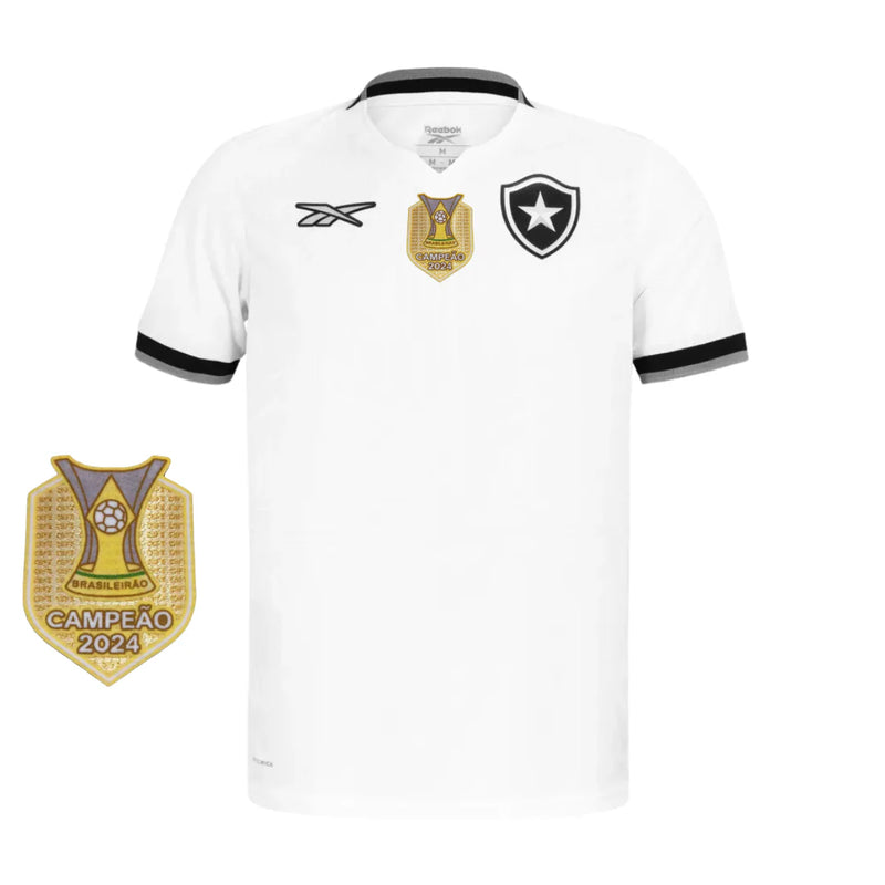 Camisa Botafogo Reebok 2024/25 Lançamento Com Patch de Campão Brasileiro