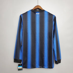 Camisa Inter de Milão Titular 10/11 - Versão Retrô Manga Comprida