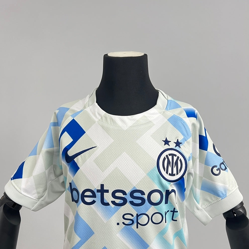 Kit Infantil Inter De Milão Away 2025/26