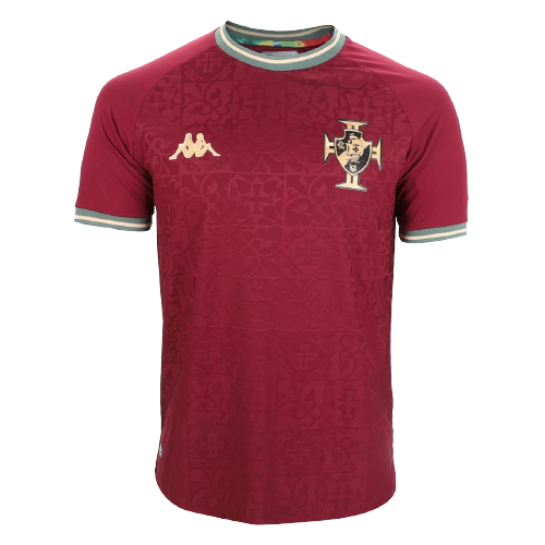 Camisa Vasco Especial 22/23 - Kappa Torcedor Masculina - Vinho