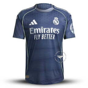 Camisa Real Madrid Away 2025/26 Adidas Torcedor Masculina