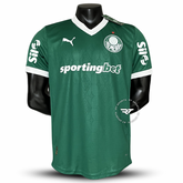 Camisa do Palmeiras 2025/26 Com Patrocínios Puma Jogador Masculina