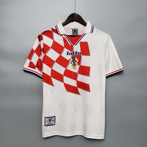 Camisa Croácia 1998 Titular - Versão Retrô