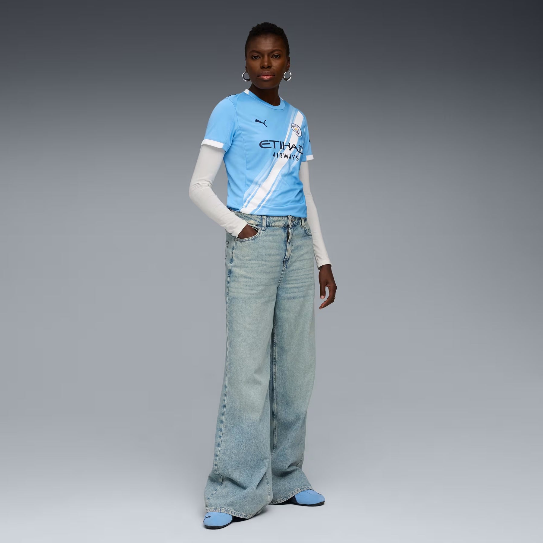 CAMISA FEMININA DO MANCHESTER CITY 2025/26