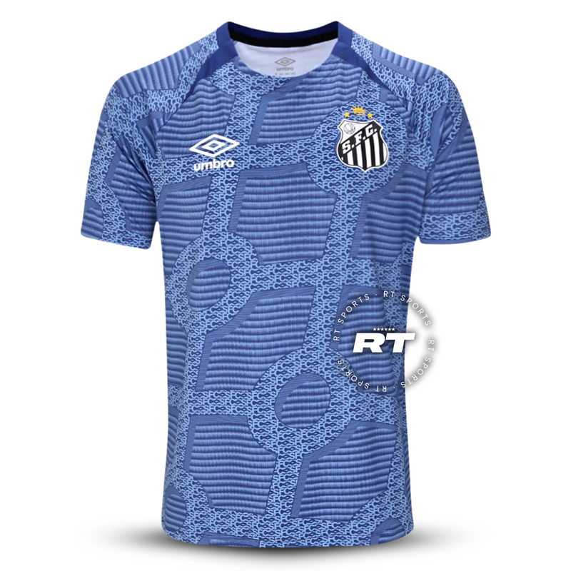 Camisa Santos Aquecimento 2024/25 Torcedor Masculina