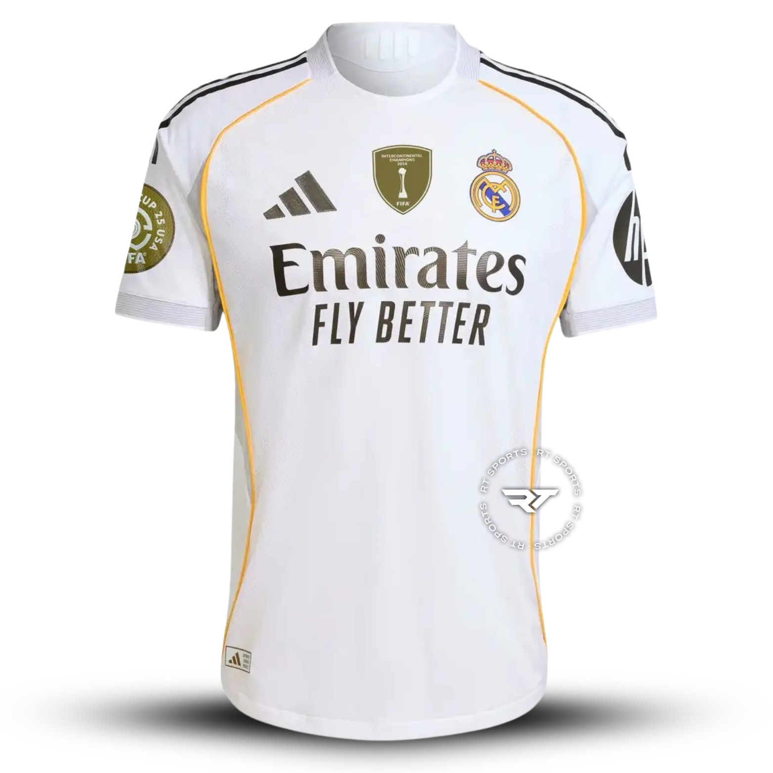 Camisa Real Madrid 2025/26 Com Patch Mundial de Clubes