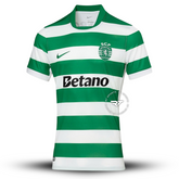 Camisa Sporting Home 2025/26 Torcedor Masculina