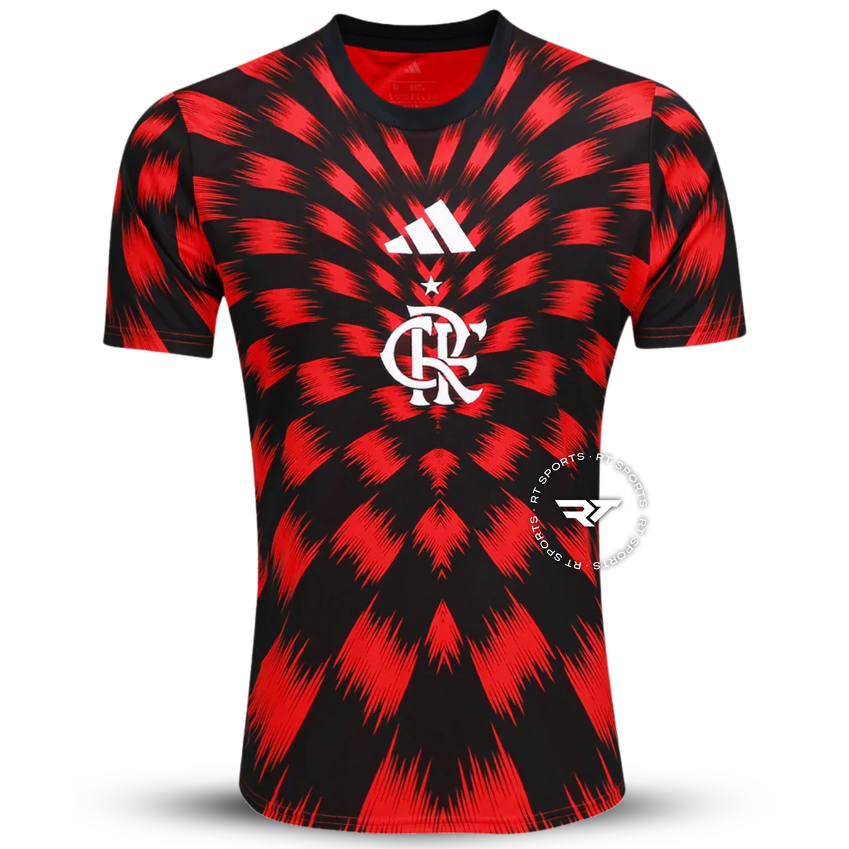 Camisa Flamengo 25/26 Pré Jogo Adidas Masculina