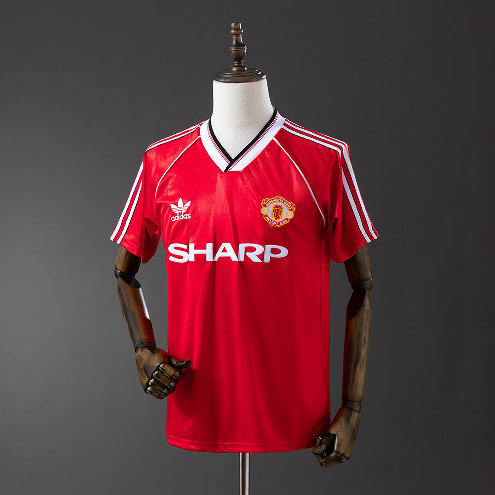 Camisa Manchester United Titular 1984 - Versão Retrô