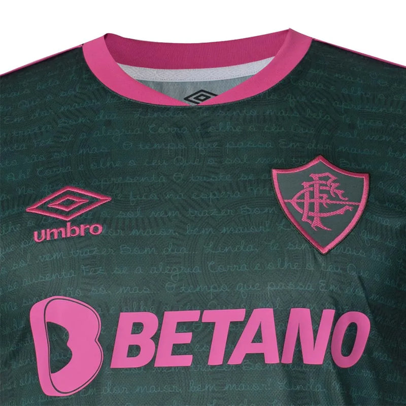 Camisa Fluminense 23/24 - Umbro Torcedor Masculina - Lançamento