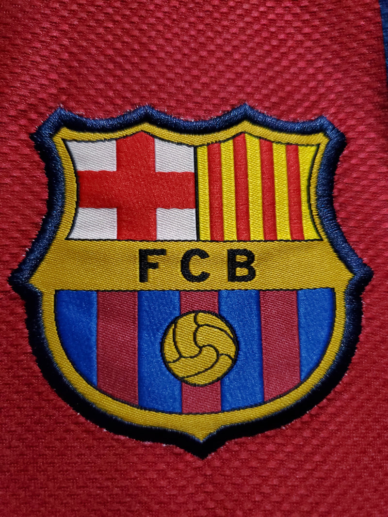 Camisa Barcelona Titular 10/11 - Versão Retro