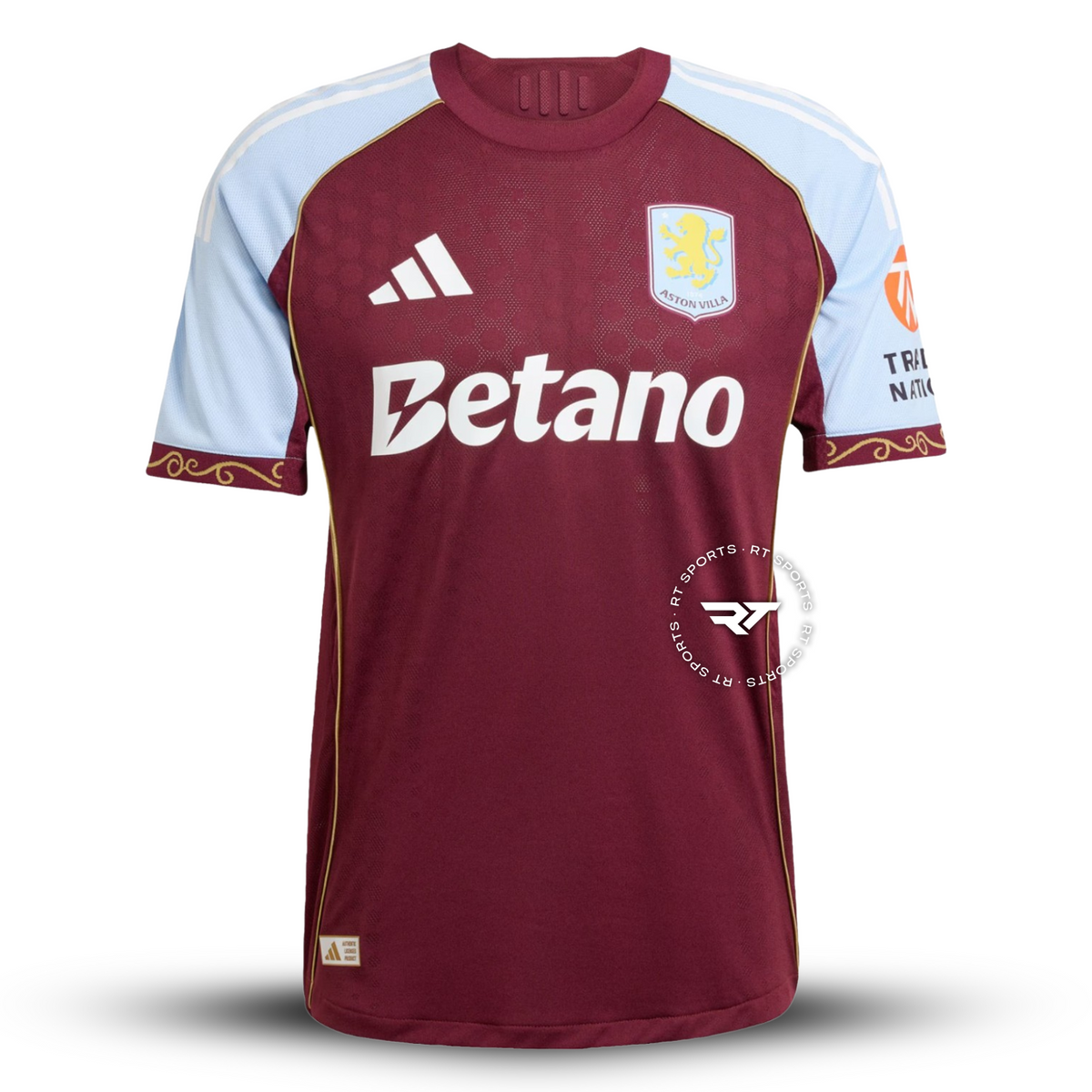 Camisa Aston Villa 2025/26 Torcedor Masculina