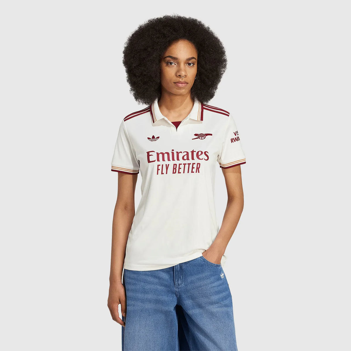 CAMISA FEMININA ADIDAS ARSENAL 2025/26 III