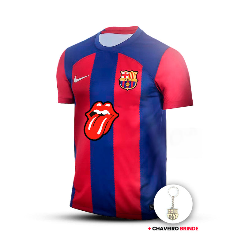 Camisa Barcelona Home 23/24 - Nike Torcedor Masculina + BRINDE