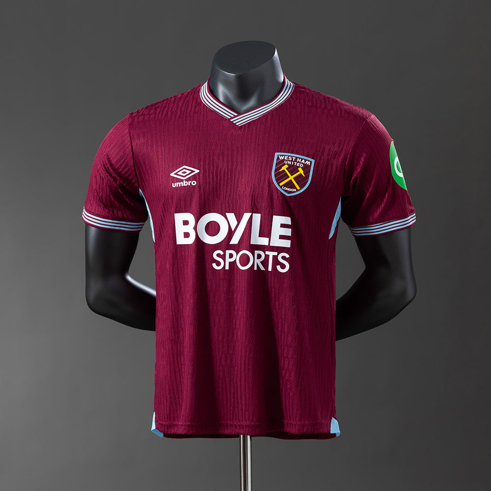 CAMISA WEST HAM I 2025/26 JOGADOR MASCULINA