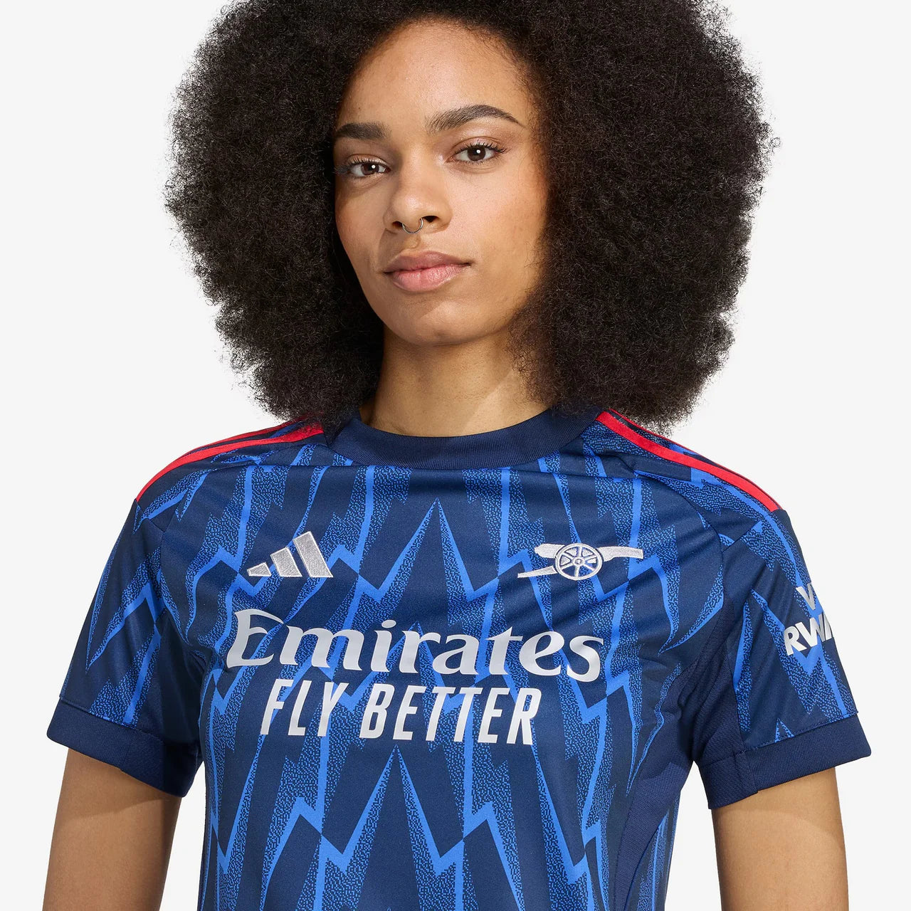 CAMISA FEMININA ADIDAS ARSENAL 2025/26 II