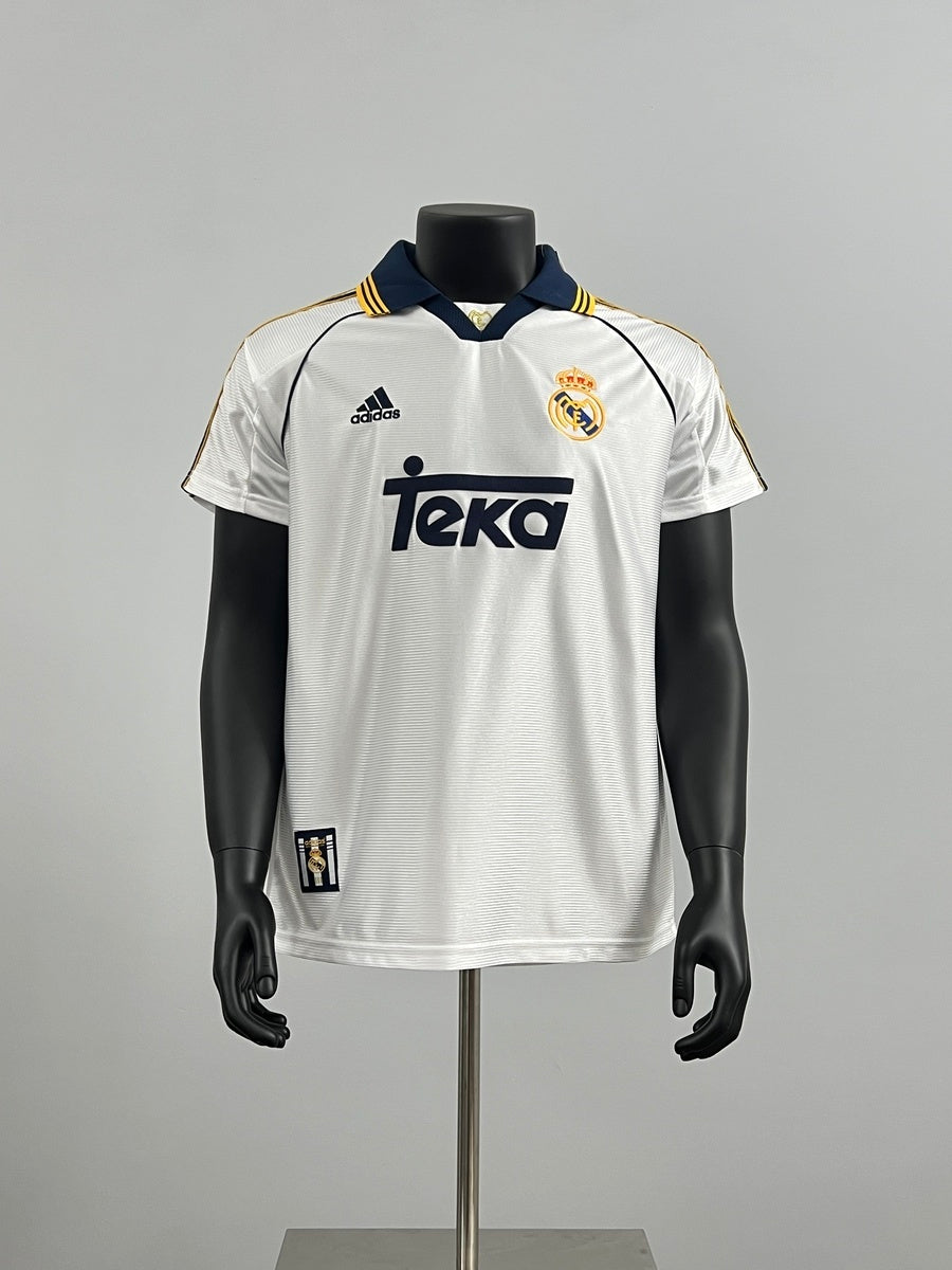 Camisa Real Madrid Titular 98/00 - Versão Retrô