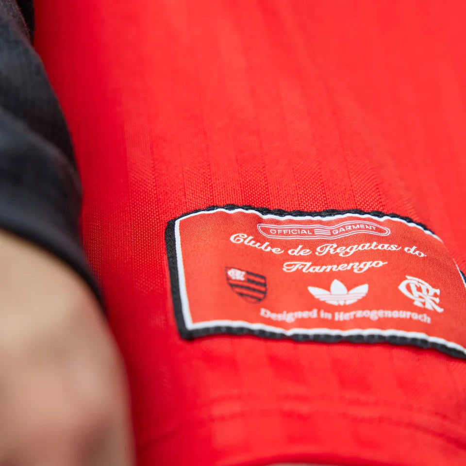 Camisa Flamengo Terrace Icons Vermelha Adidas 2025