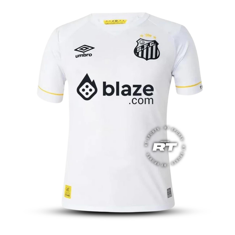 Camisa Santos Home 23/24 - Umbro Torcedor Masculina - Lançamento