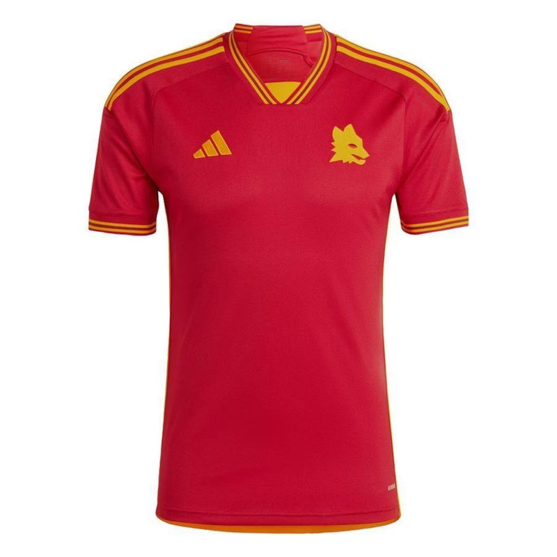 Camisa Roma Home 23/24 - Adidas Torcedor Masculina - Lançamento