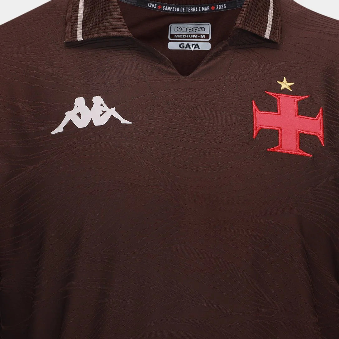[PRÉ VENDA] CAMISA VASCO III 25/26 KAPPA MASCULINA TORCEDOR