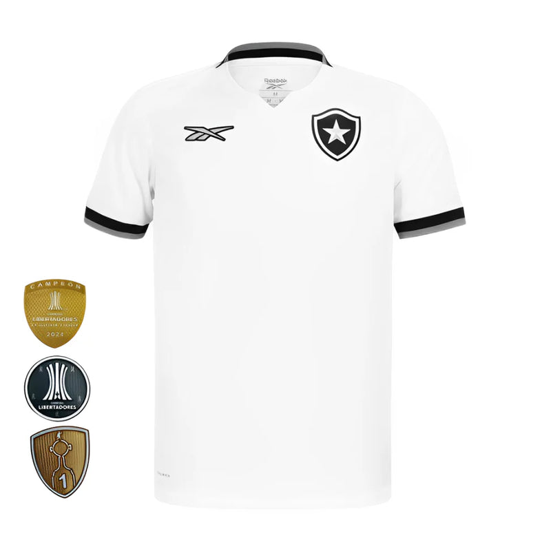 Camisa Botafogo Reebok 2024/25 Lançamento Com Patch da Libertadores