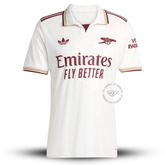 Camisa Arsenal Third 2025/26 Torcedor Adidas Masculino - Branco