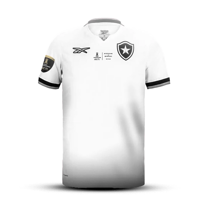 Camisa Botafogo Reebok 2024/25 Lançamento Com Patch Usado na Final da Libertadores