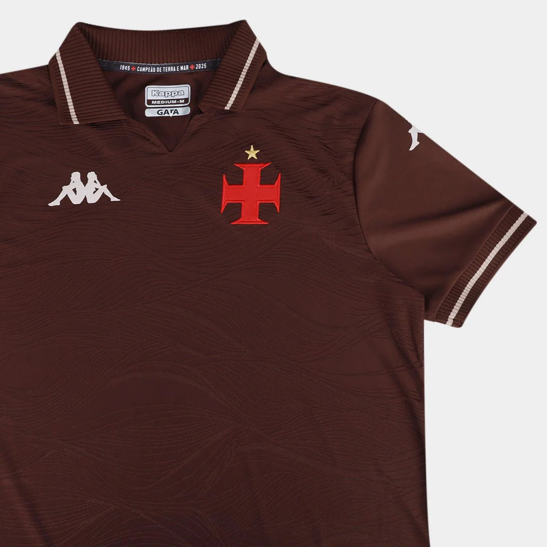 [PRÉ VENDA] CAMISA VASCO III 25/26 KAPPA MASCULINA TORCEDOR