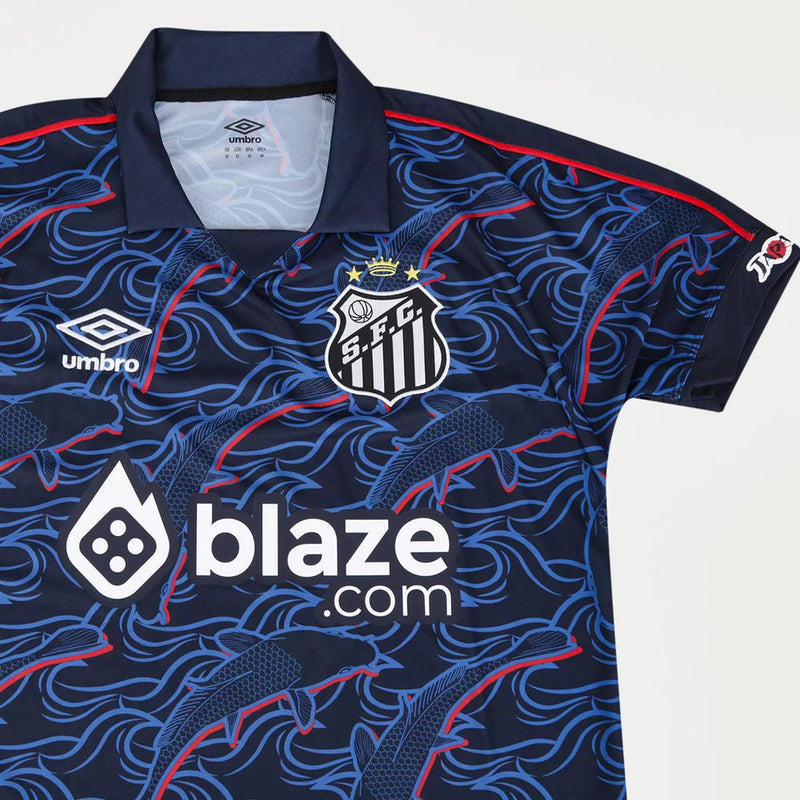 Camisa Santos 23/24 - Umbro Torcedor Masculina - Lançamento