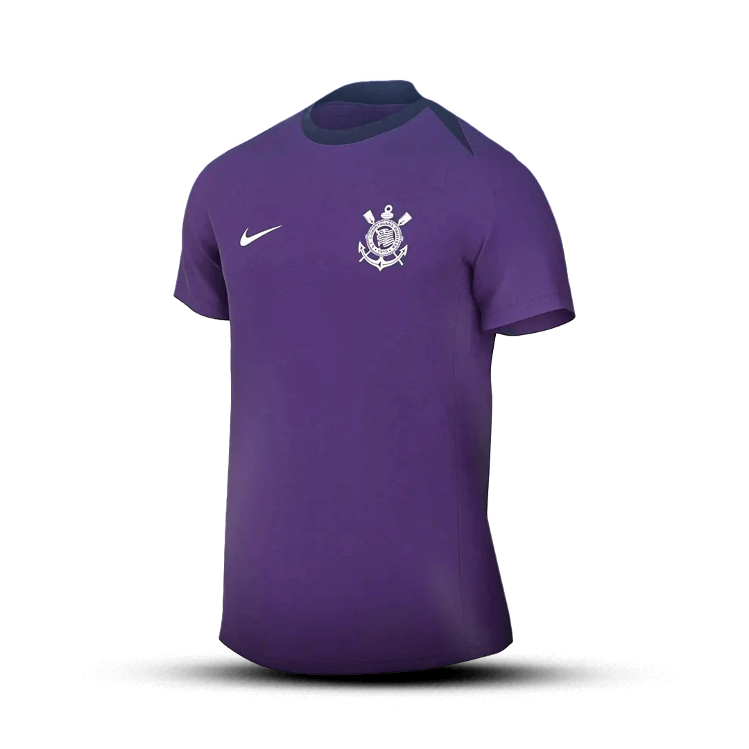 Camisa Corinthians 2025 Treino Torcedor Masculina