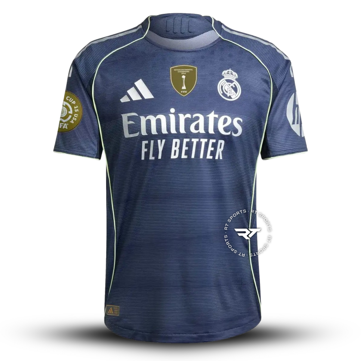 Camisa Real Madrid 2025/26 Com Patch Mundial de Clubes