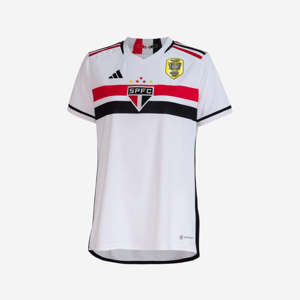 Camisa São Paulo Away 23/24 - Adidas Feminina Com Patch de campeão da Copa do Brasil