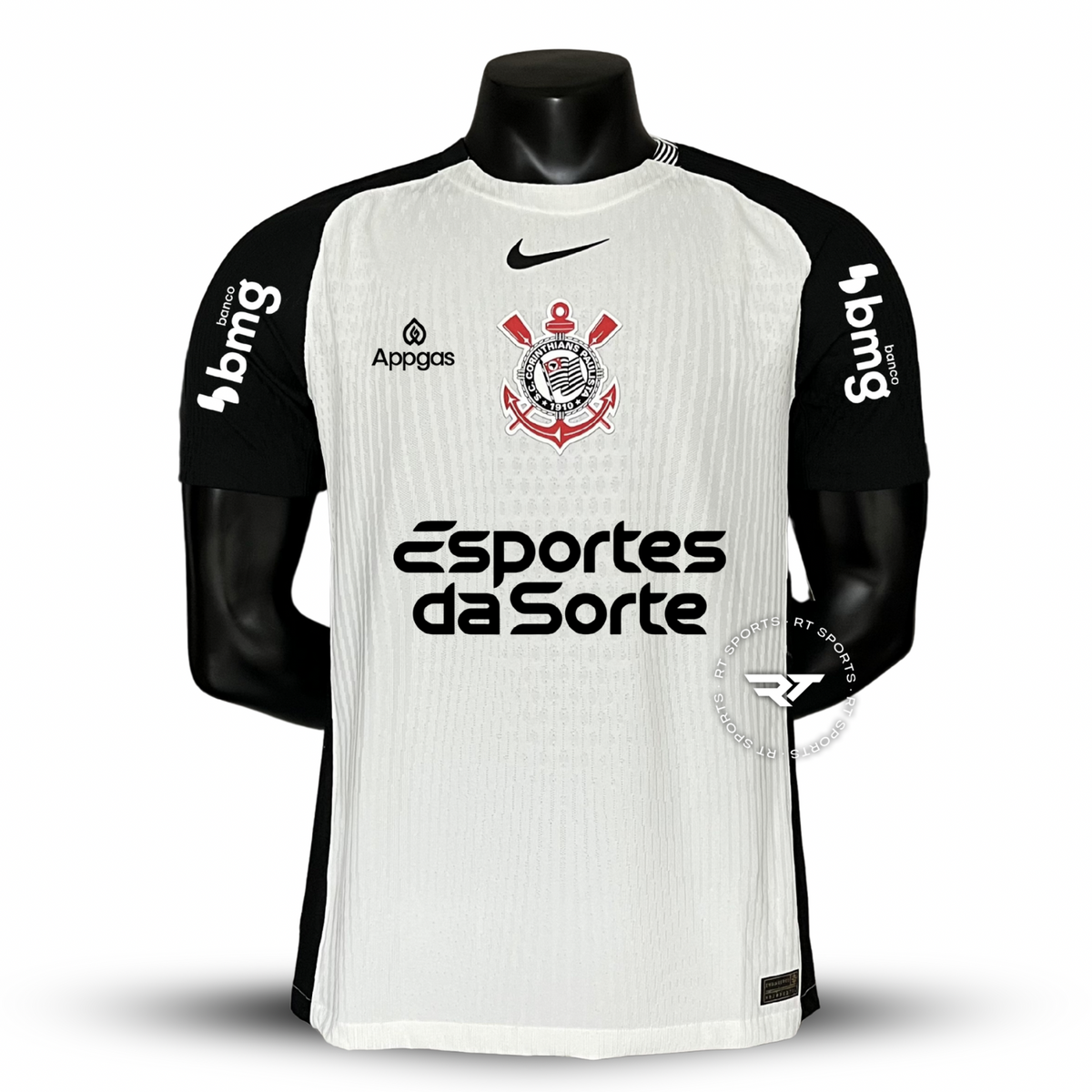 Camisa Corinthians 25/26 Nike Jogador Masculina Com Patrocínios