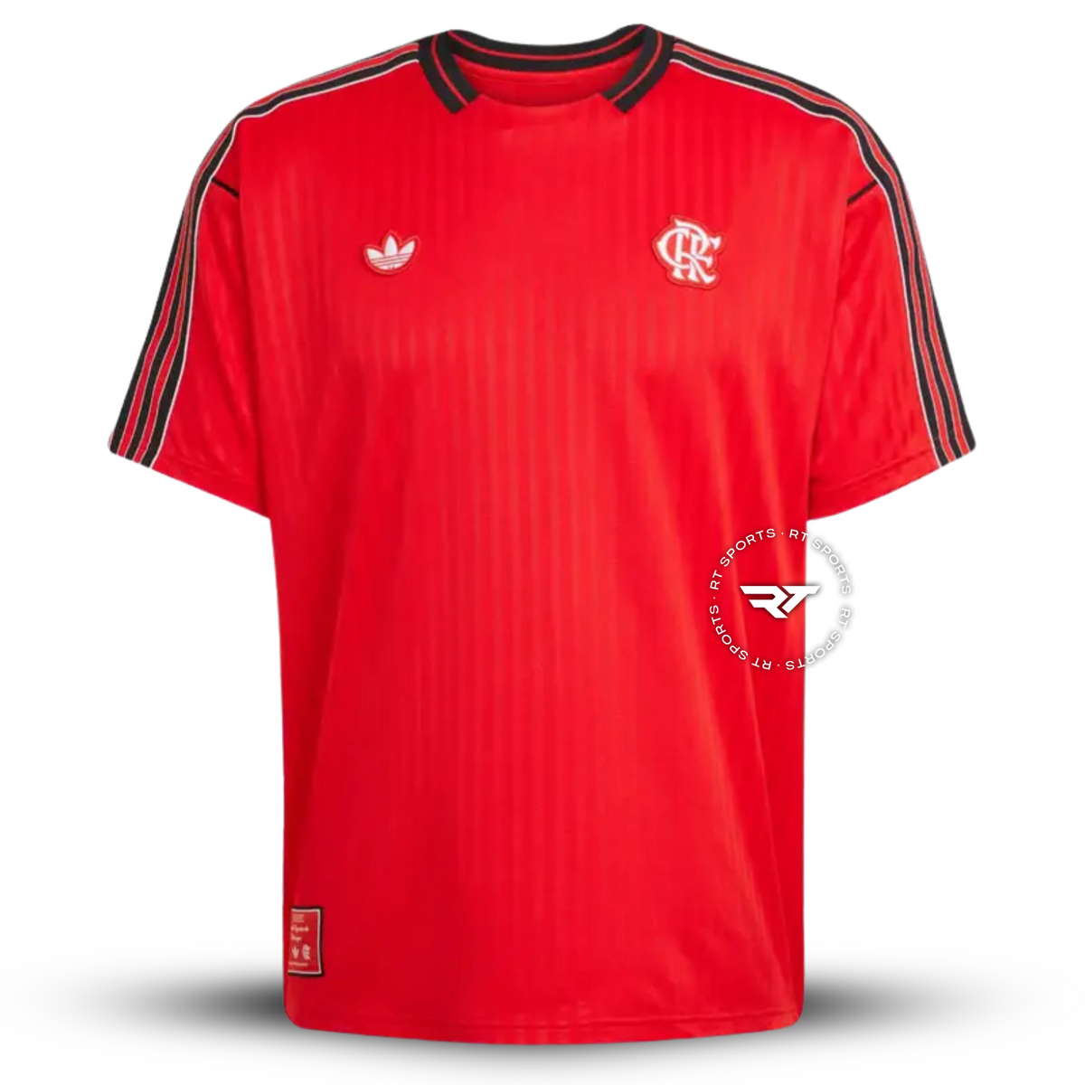 Camisa Flamengo Terrace Icons Vermelha Adidas 2025