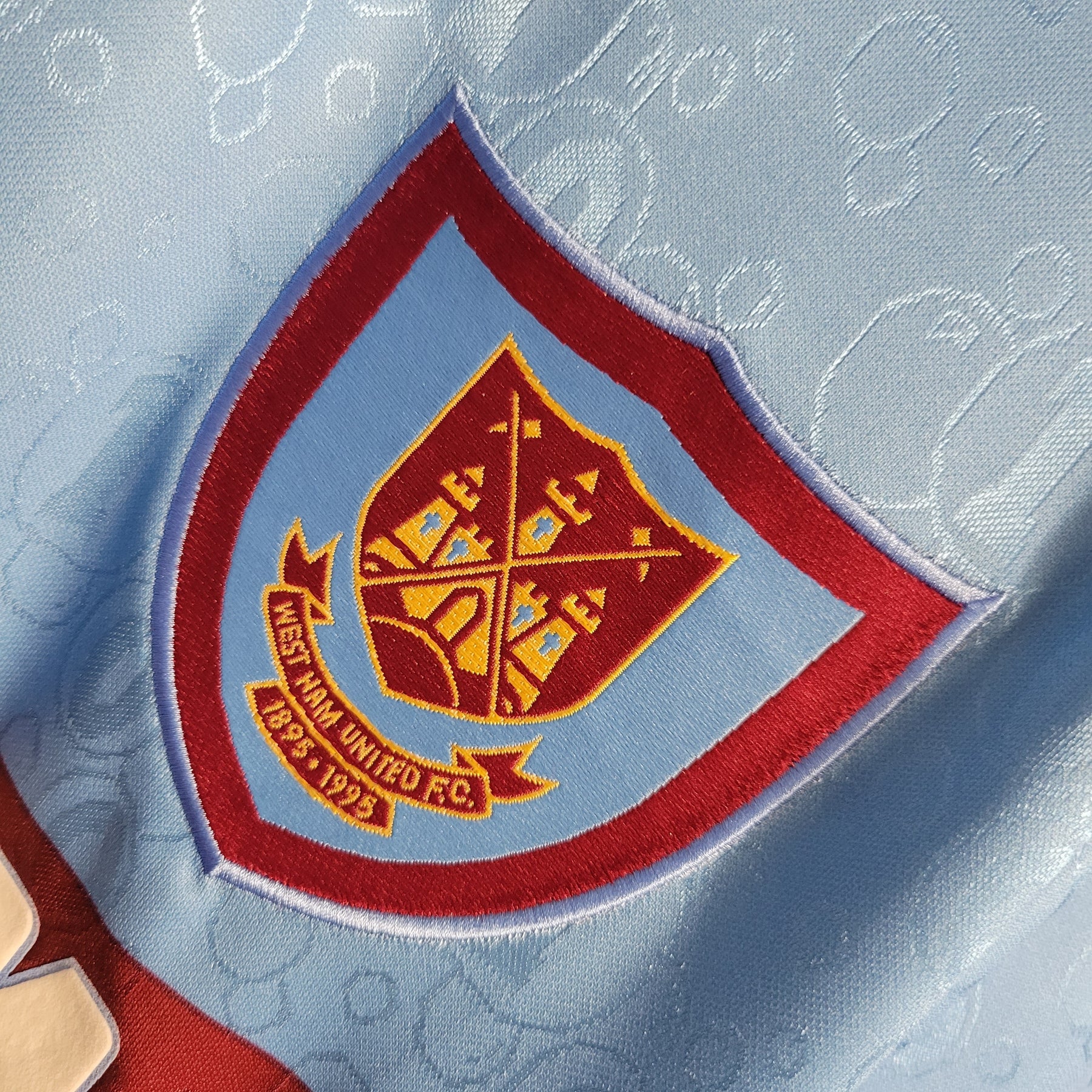 Camisa West Ham Reserva 95/97 - Versão Retrô