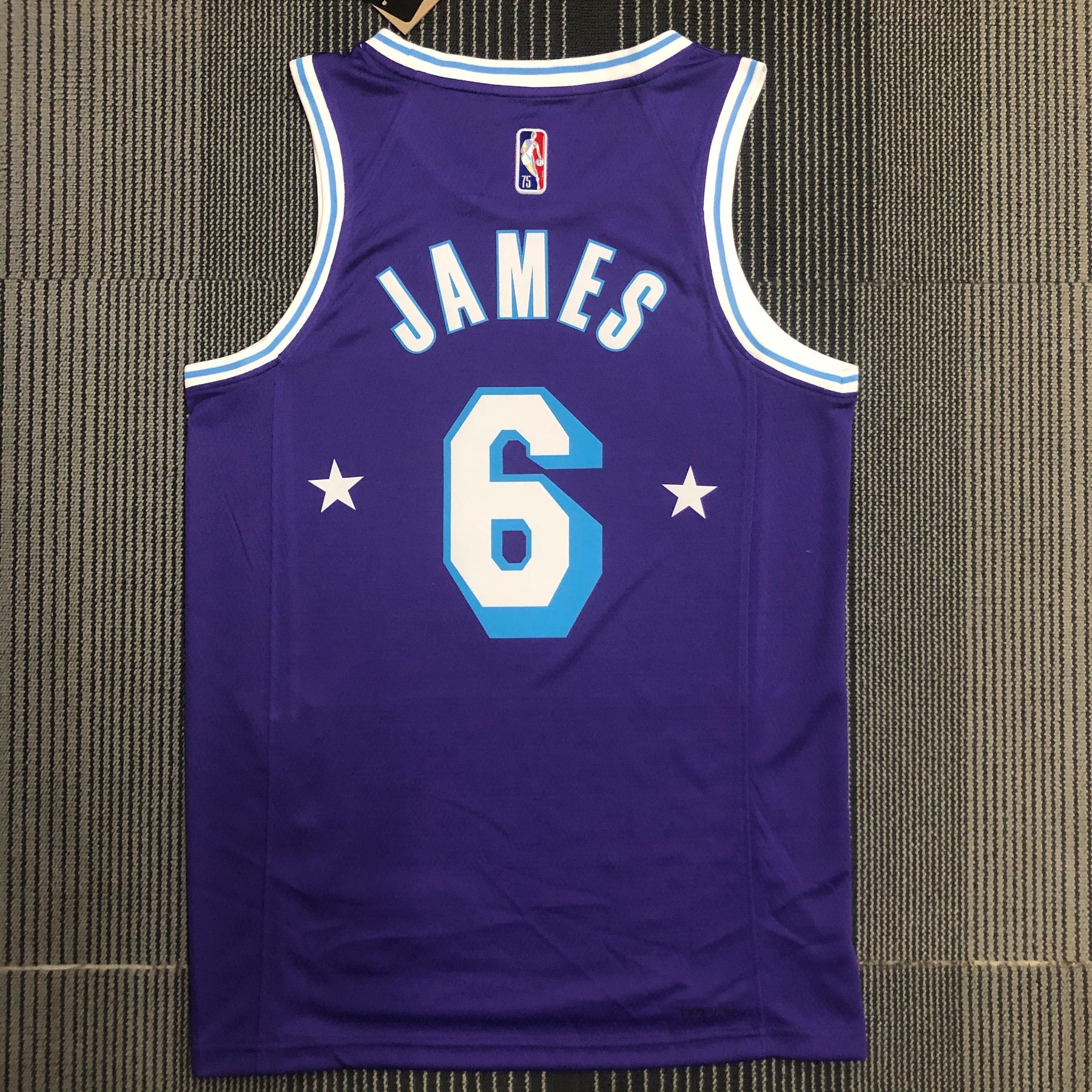 Regata Nike - Los Angeles Lakers City 75th diamond 21/22 Edition - Swingman - Rei da Pelada