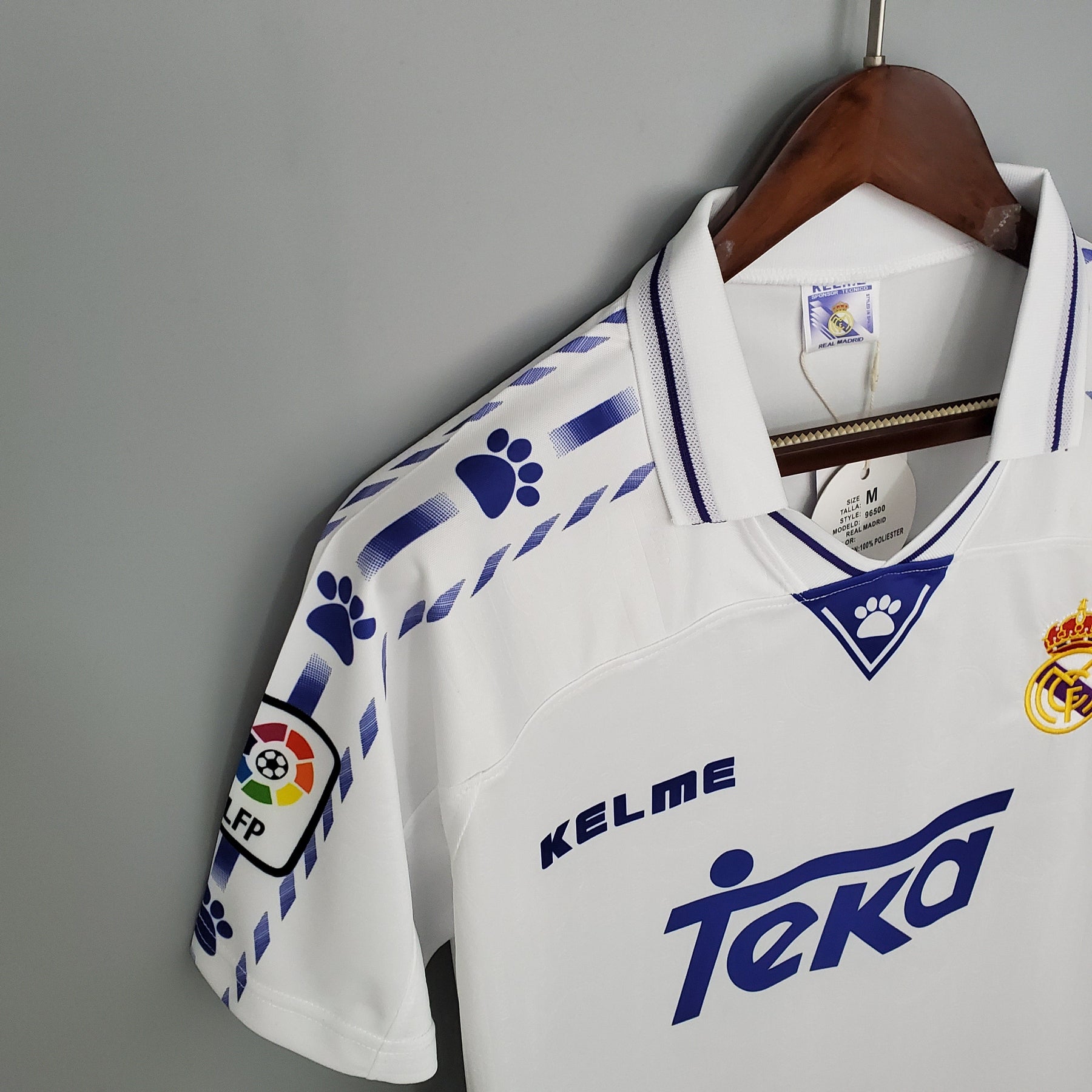 Camisa Real Madrid Titular 96/97 - Versão Retrô