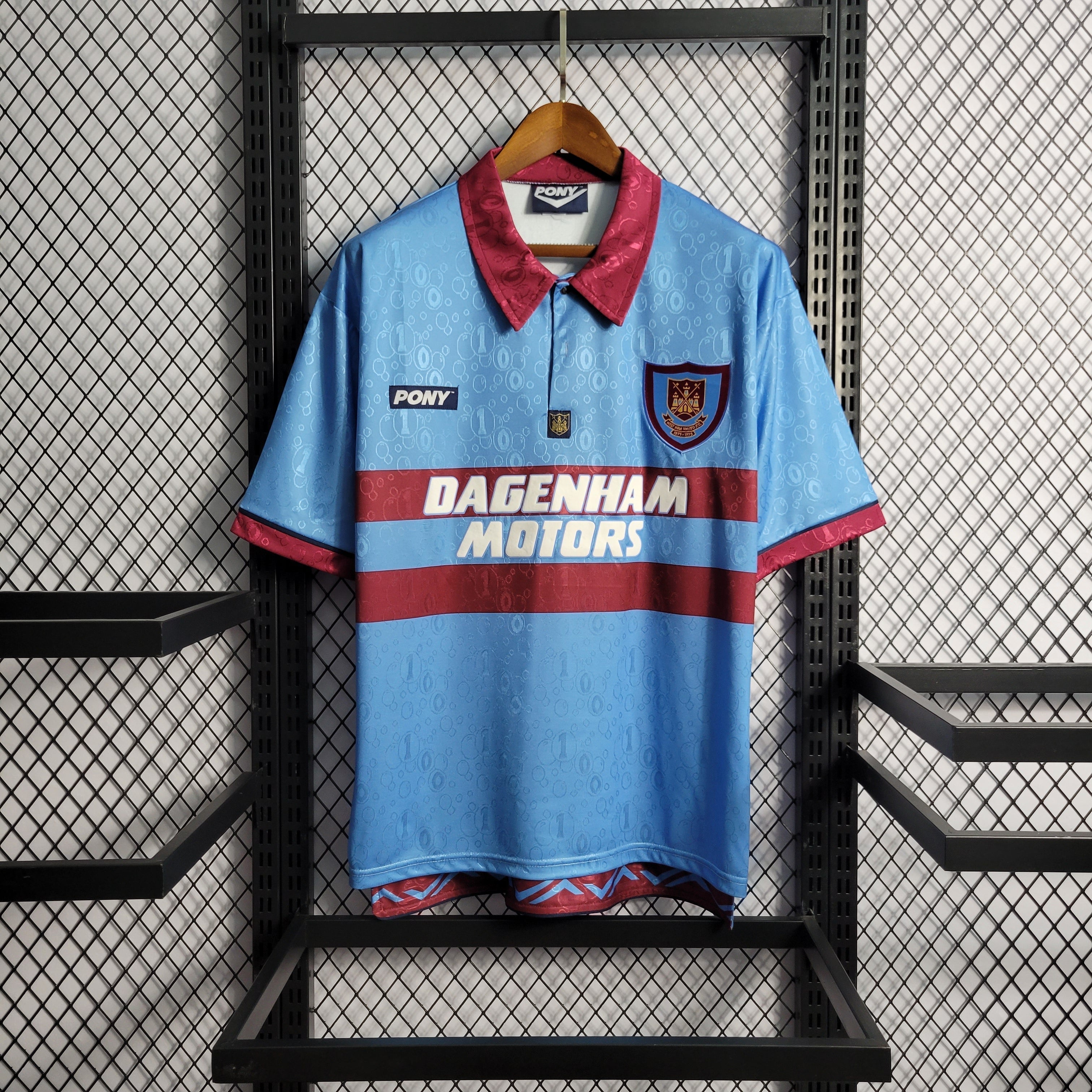 Camisa West Ham Reserva 95/97 - Versão Retrô